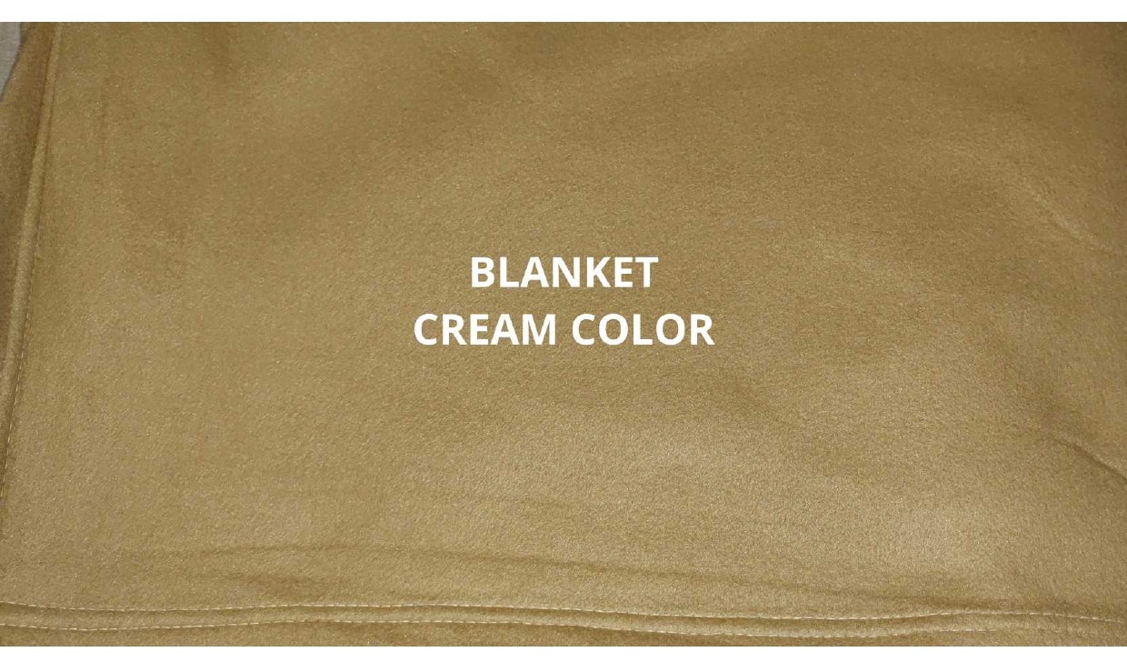 Blanket Cream Color