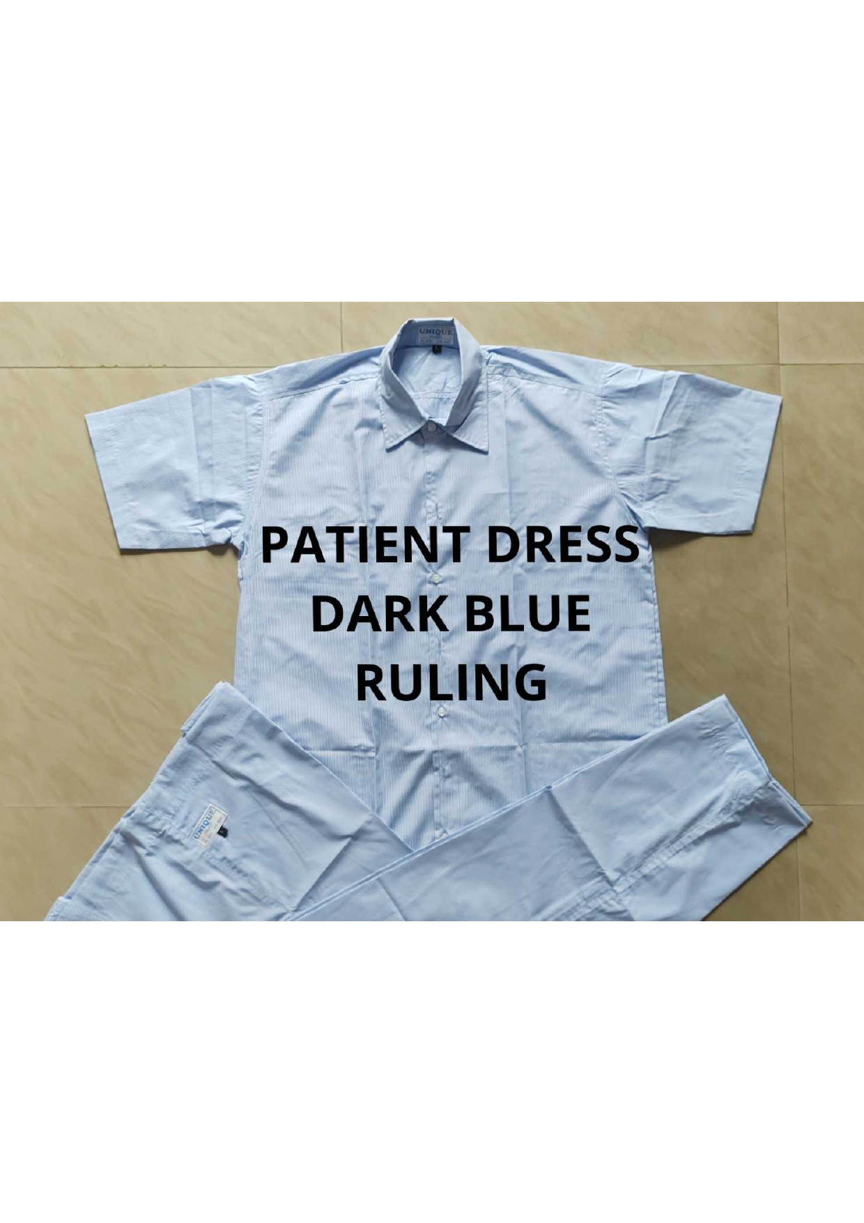 Patient Dress Blue